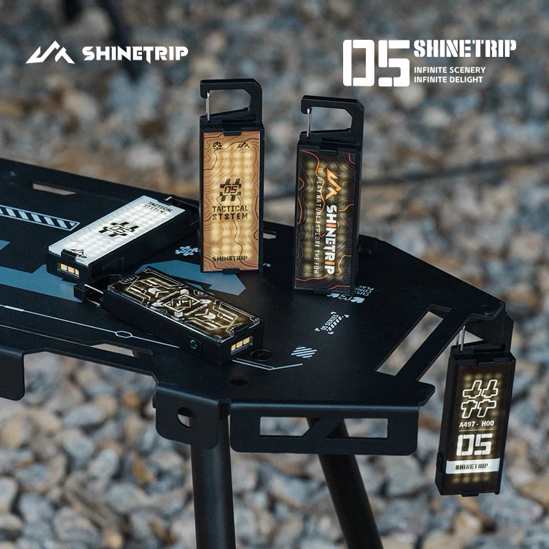 ShineTrip Tactical Button Badge/Emblem Light