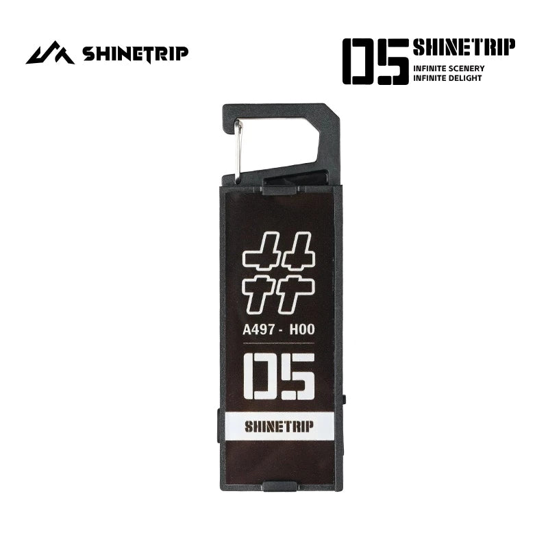 ShineTrip Tactical Button Badge/Emblem Light