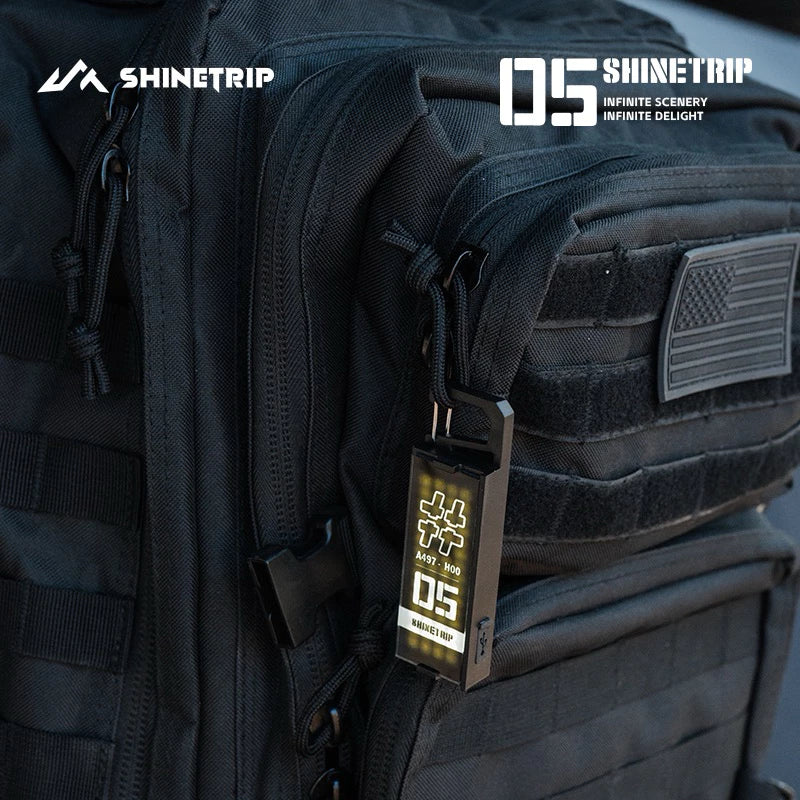 ShineTrip Tactical Button Badge/Emblem Light