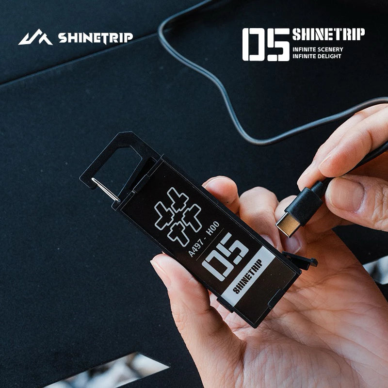 ShineTrip Tactical Button Badge/Emblem Light