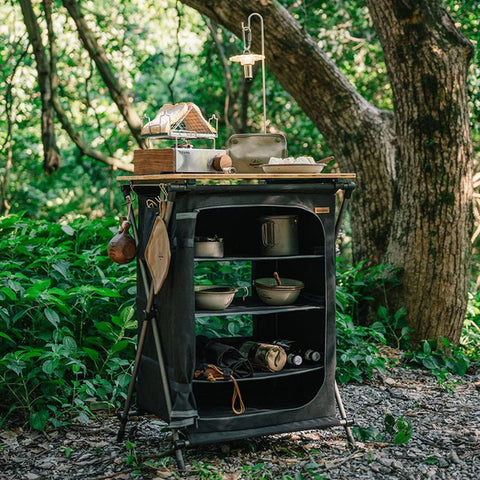 Naturehike Outdoor Folding Kitchen Shelf Table