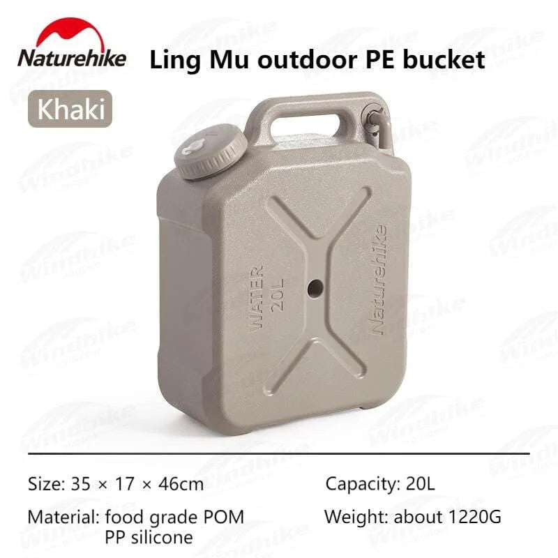 Naturehike Ling Mu Outdoor PE Water Bucket