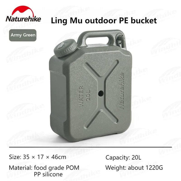 Naturehike Ling Mu Outdoor PE Water Bucket