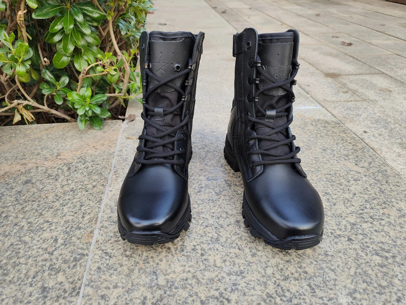 Gl Extra Tactical Boot w/ YKK Side Zip Black