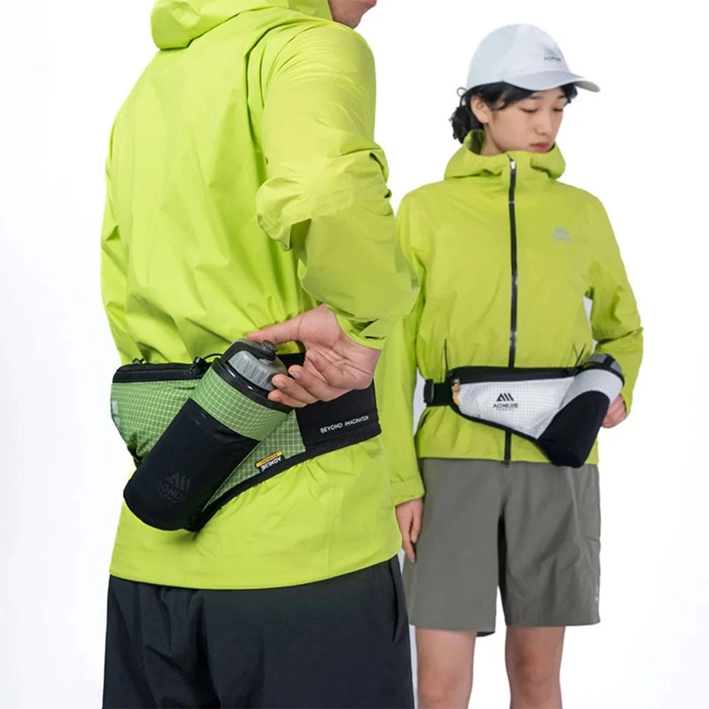 AONIJIE Waterproof Waist Messenger Bag Black- FH2501