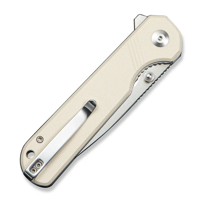 SENCUT Aetheris Ivory G10 Handle Satin finished 9Cr18MoV Blade 3.68"