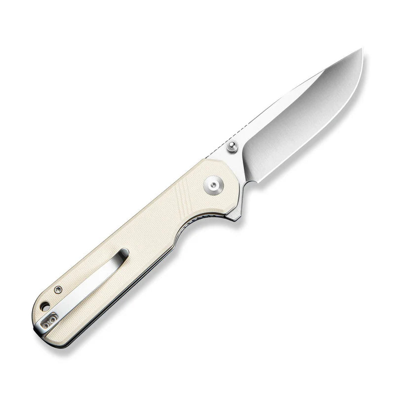 SENCUT Aetheris Ivory G10 Handle Satin finished 9Cr18MoV Blade 3.68"