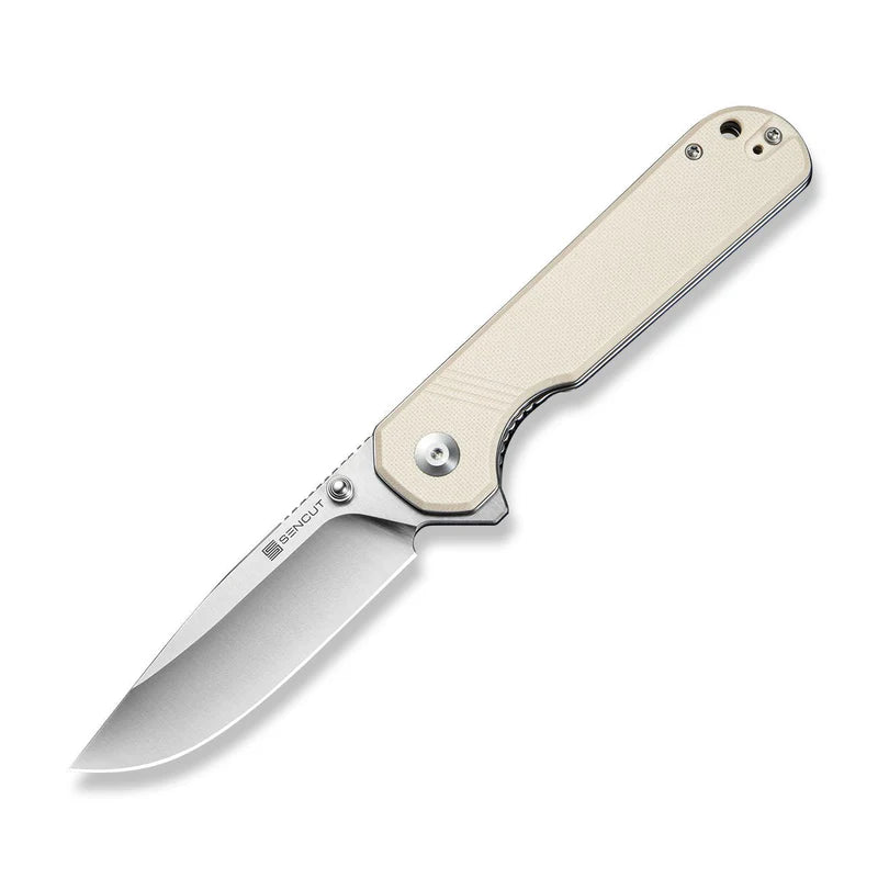 SENCUT Aetheris Ivory G10 Handle Satin finished 9Cr18MoV Blade 3.68"
