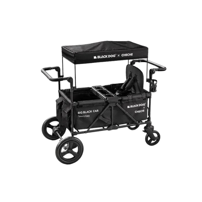 BLACKDOG × CHECHE Co-Branded Camping Cart