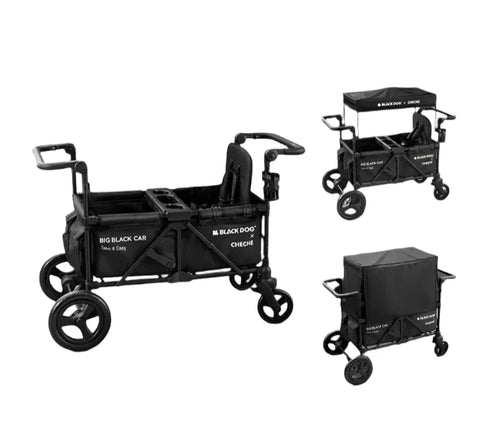 BLACKDOG × CHECHE Co-Branded Camping Cart