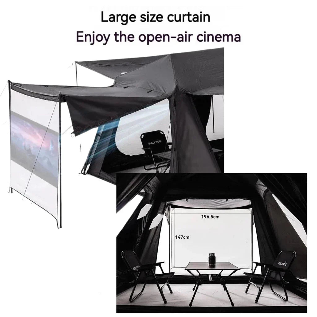 Blackdog One Bedroom & One Living Room Automatic Tent 2.0