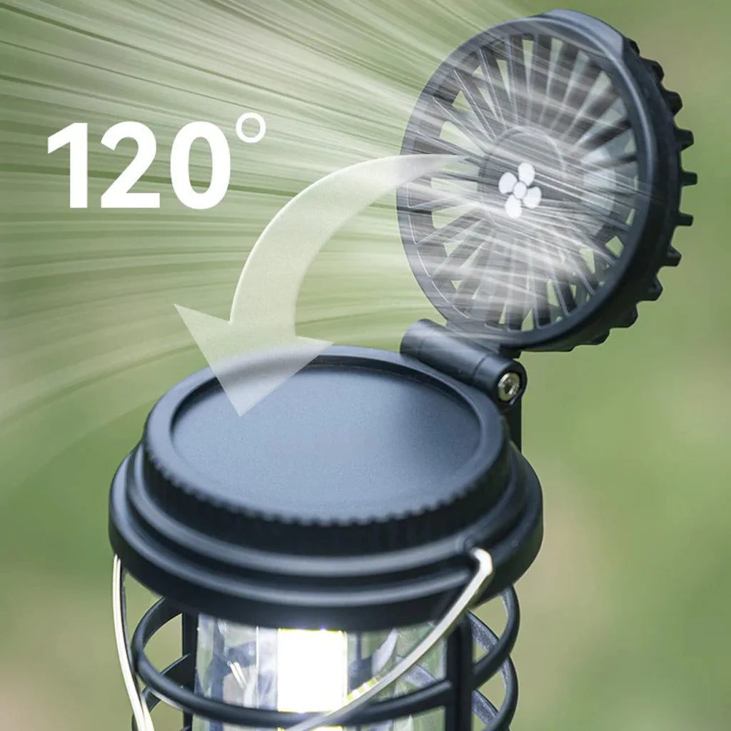 Blackdog Wind Guide Outdoor Fan Lamp