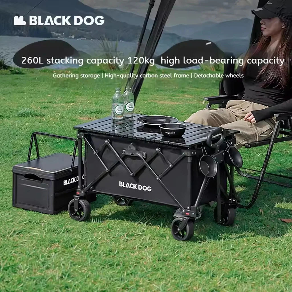 Blackdog Shan Gen 2.0 Four-Way Collapsible Camp Cart