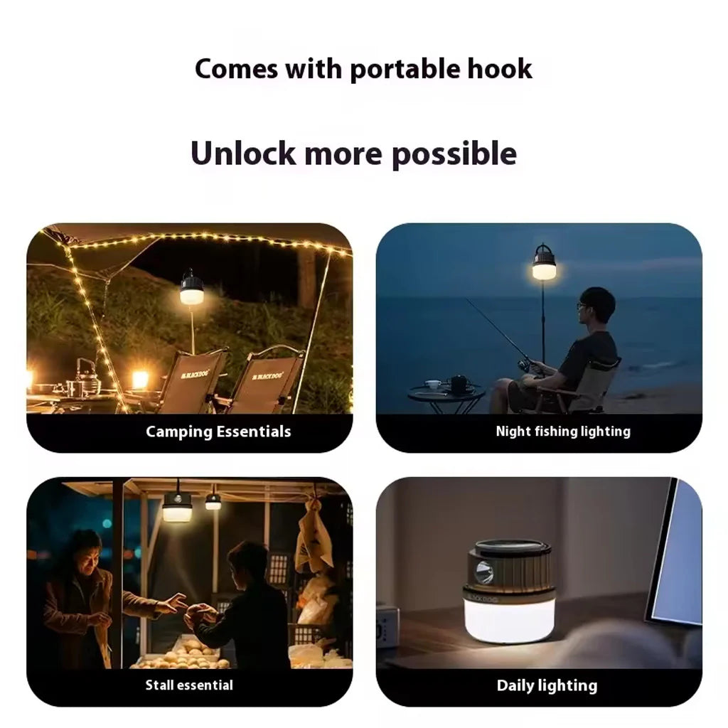 Blackdog Foam Multifunctional Ambiance Camping Lamp