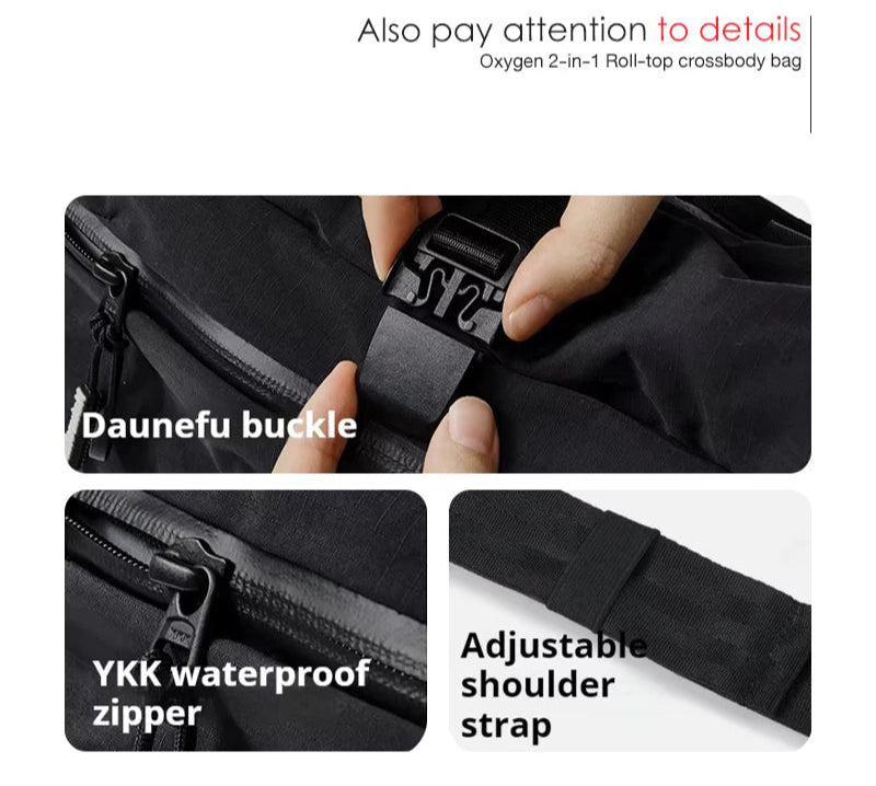 Naturehike Oxygen 2-in-1 Roll-top Crossbody Bag