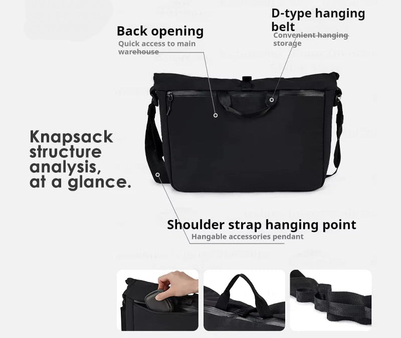 Naturehike Oxygen 2-in-1 Roll-top Crossbody Bag