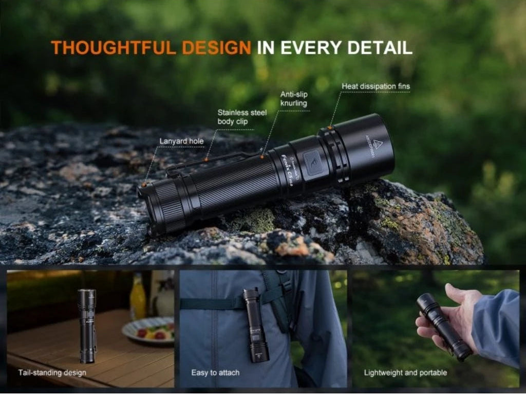 Fenix C5 V2.0 High Performance Outdoor Flashlight 1800 Lumens