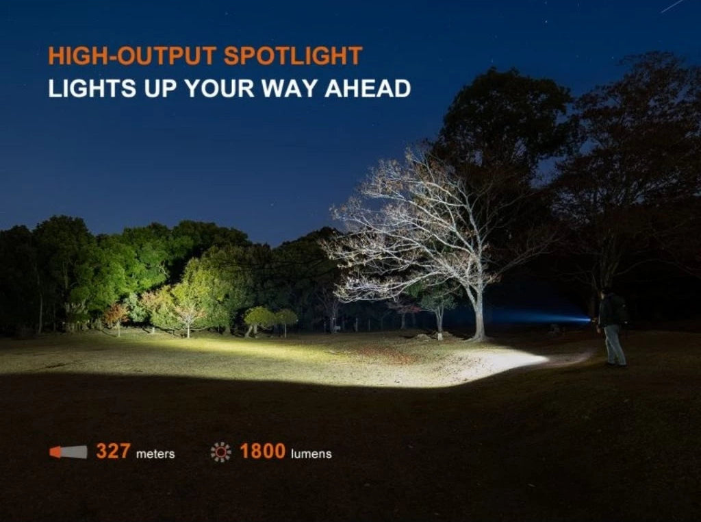 Fenix C5 V2.0 High Performance Outdoor Flashlight 1800 Lumens