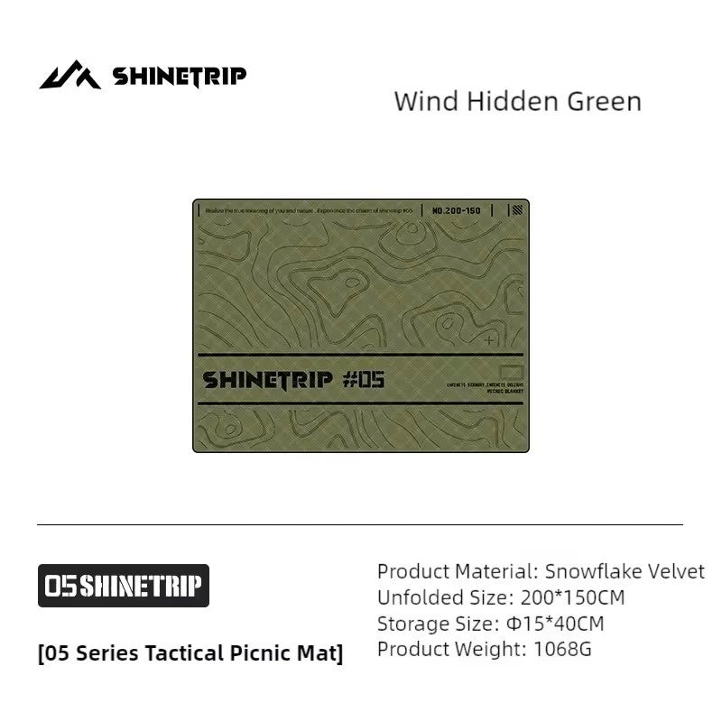 ShineTrip Tactical Picnic Blanket