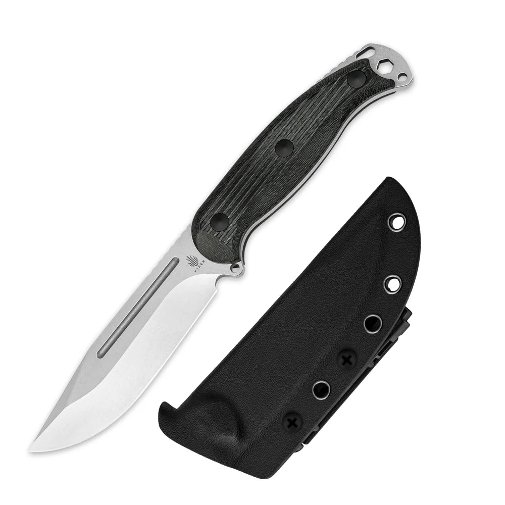 KIZER Ursa Major Nitro-V Blade Micarta Handle 4.43"