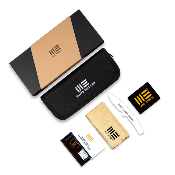 WEKNIFE Banter 2 Thumb Stud & Crossbar Lock Knife