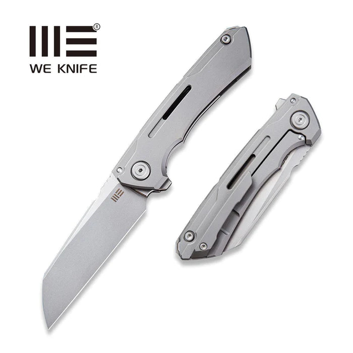 WEKNIFE Mini Buster Flipper Knife Titanium Handle