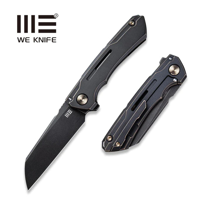 WEKNIFE Mini Buster Flipper Knife Titanium Handle