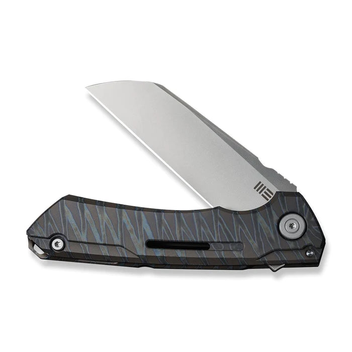 WEKNIFE Mini Buster Flipper Knife Titanium Handle