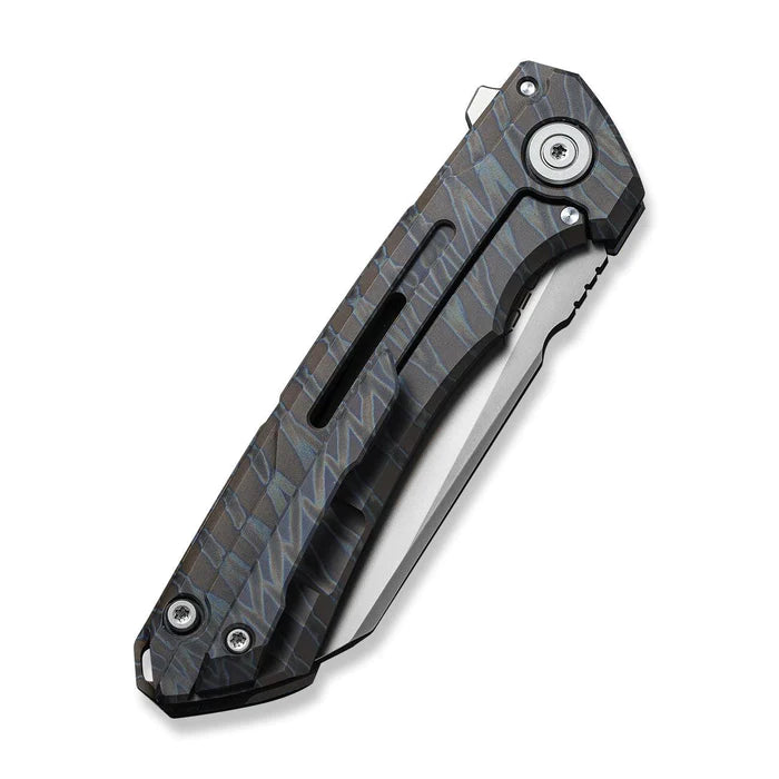 WEKNIFE Mini Buster Flipper Knife Titanium Handle