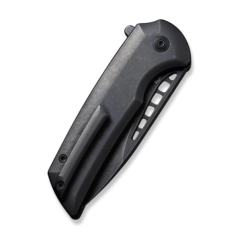 WEKNIFE Mini Malice Flipper & Button Lock Knife Titanium Handle