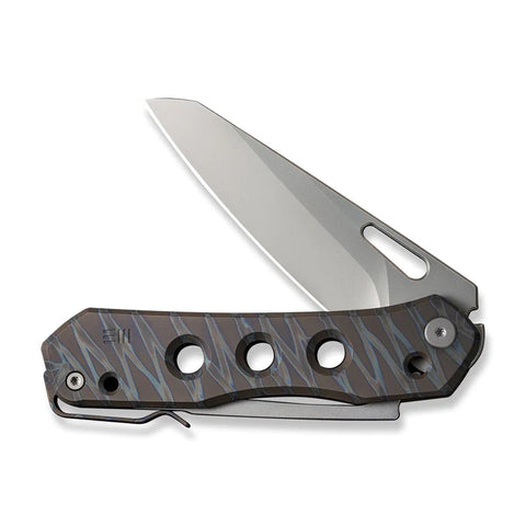 WEKNIFE Vision R Manual Thumb Knife Titanium Handle