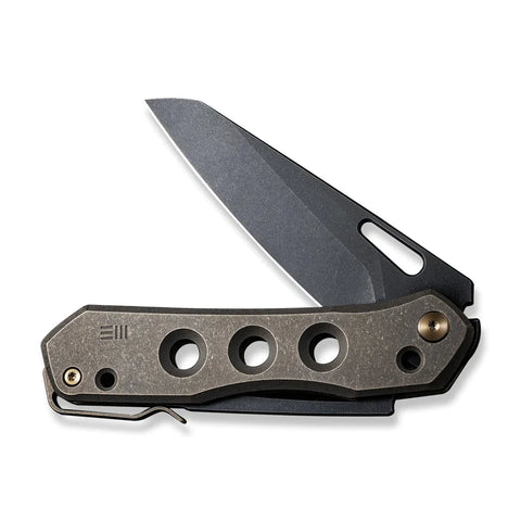 WEKNIFE Vision R Manual Thumb Knife Titanium Handle