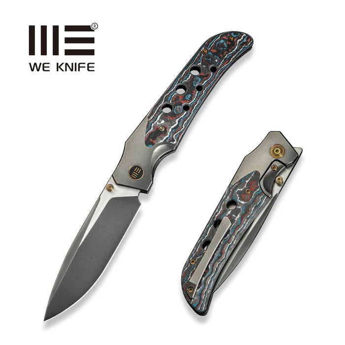 WEKNIFE WE-Guthrie Flipper Knife Titanium & Carbon Fiber Handle