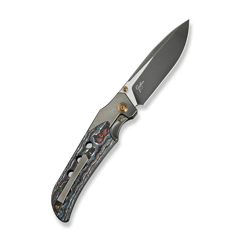 WEKNIFE WE-Guthrie Flipper Knife Titanium & Carbon Fiber Handle