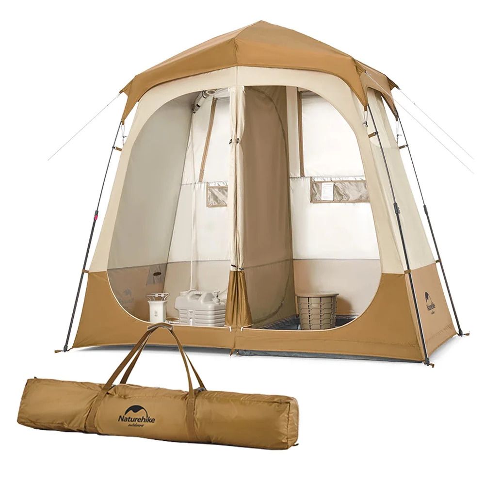 Naturehike Outdoor Camping Wet And Dry Separation Shower Automatic Tent
