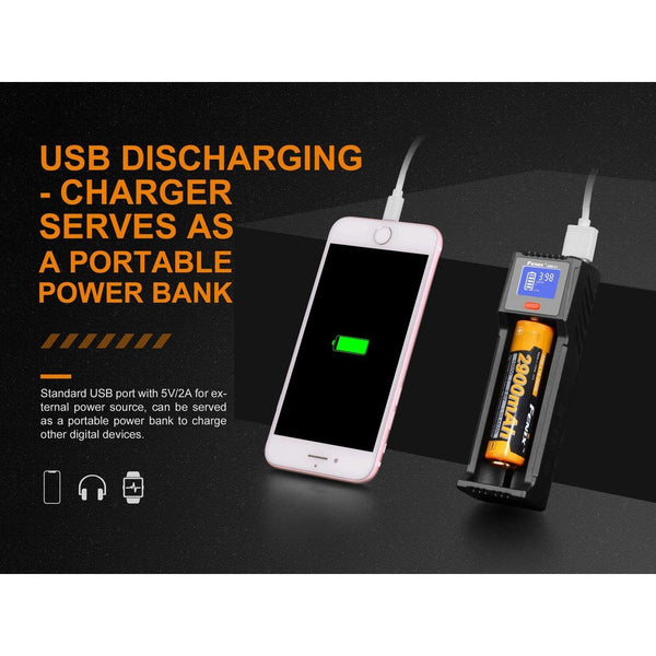 Fenix ARE-D1 Micro USB Single Channel Smart Charger