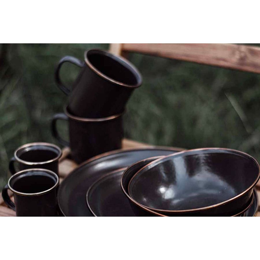 [CLEARANCE] BAREBONES Enamel Espresso Cups 2PK