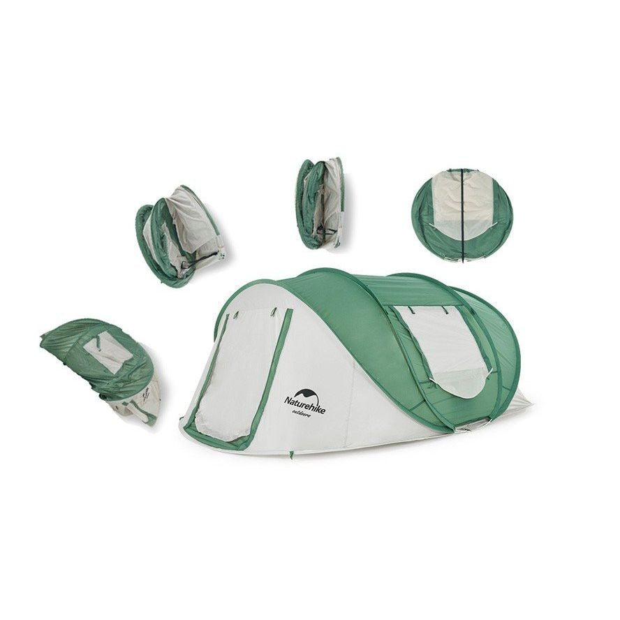 naturehike 3 person tent Naturehike 3-4 Person Automatic Pop-Up Tent – GL Extra Enterprise