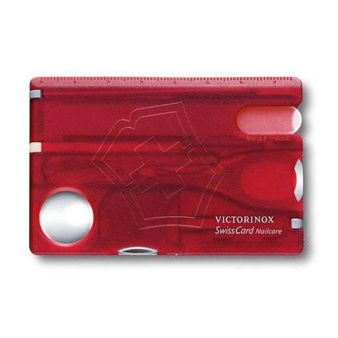 Victorinox Swisscard Nailcare Red