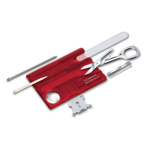 Victorinox Swisscard Nailcare Red