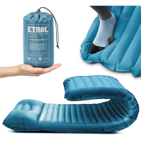 Etrol Puffer Fish Single Air Cushion With Pillow