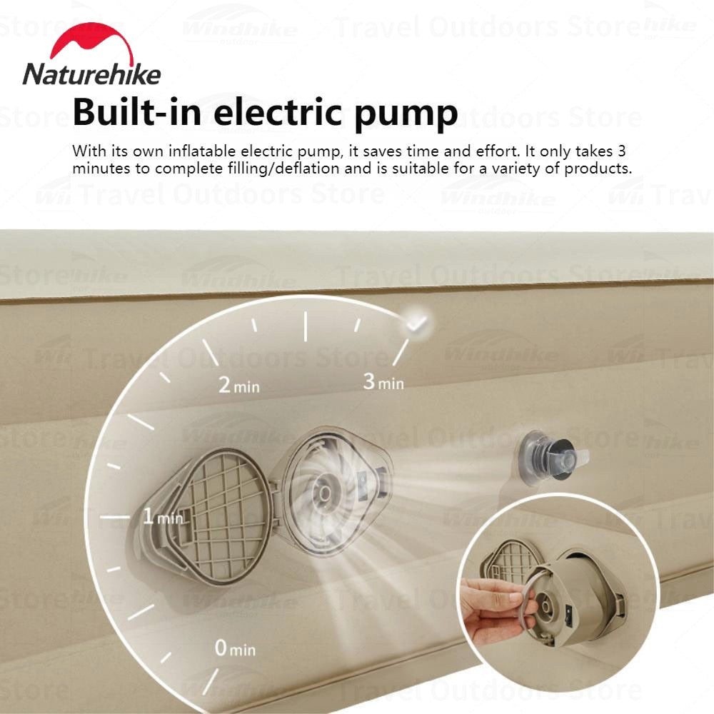 Naturehike C20 - Built In Pump Inflatable Mattress