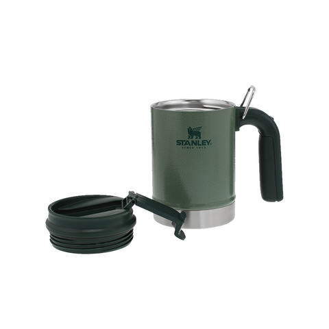 Stanley Classic Vacuum Steel Camp Mug 0.45L/16oz - Hammertone Green