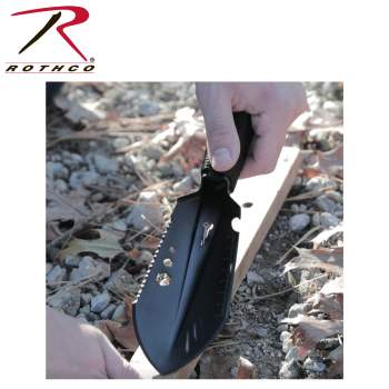 [CLEARANCE] Rothco Compact Multi-Tool Shovel - Black