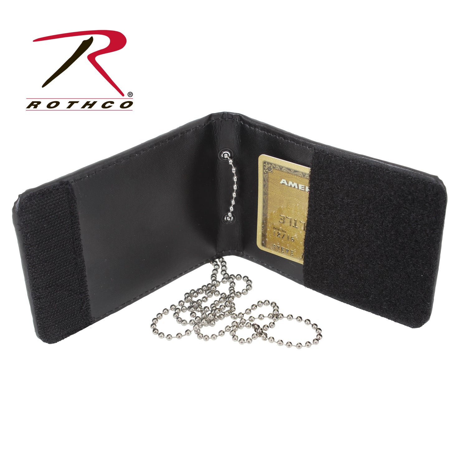 [CLEARANCE] Rothco Leather Neck Identification Holder