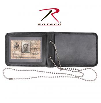 Rothco Leather Neck Identification Holder