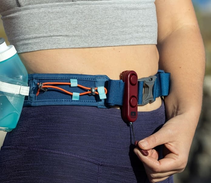 [CLEARANCE] Nathan Ripcord Personal Safety Alarm Red