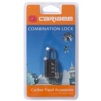 Caribee ® 3 Dial Combination Lock Gunmetal