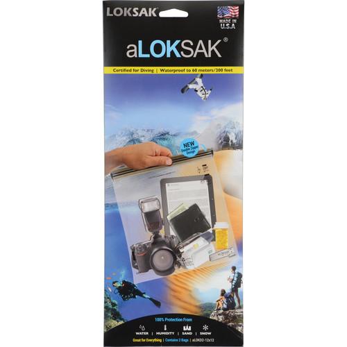 aLOKSAK Double Zip Waterproof Pouch