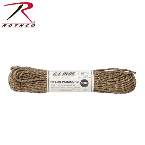 Rothco Nylon Paracord 550 LB (per meter)